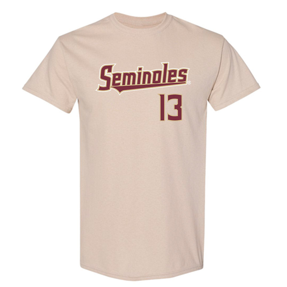 FSU - NCAA Women's Soccer : Mya Brandon - Replica Shersey T-Shirt-0