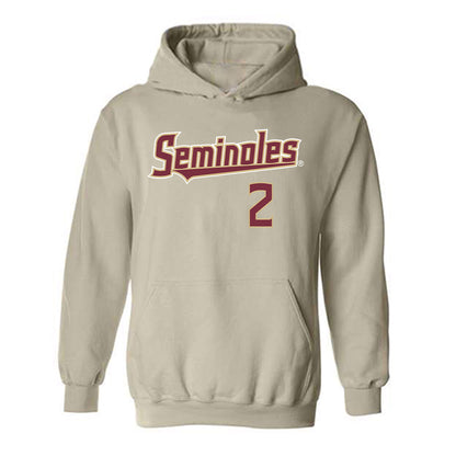 FSU - NCAA Women's Basketball : Amaya Bonner - Replica Shersey Hooded Sweatshirt-0