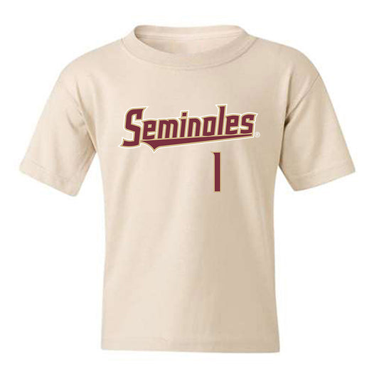 FSU - NCAA Men's Basketball : Martin Somerville - Replica Shersey Youth T-Shirt-0