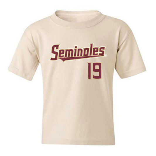 FSU - NCAA Men's Basketball : AJ Swinton - Replica Shersey Youth T-Shirt-0