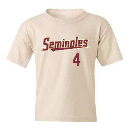 FSU - NCAA Men's Basketball : Jason Simpson - Replica Shersey Youth T-Shirt