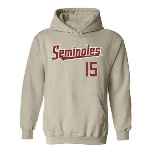 FSU - NCAA Football : Jayvan Boggs - Replica Shersey Hooded Sweatshirt-0