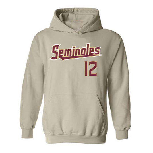 FSU - NCAA Football : Jaylin Lucas - Replica Shersey Hooded Sweatshirt-0