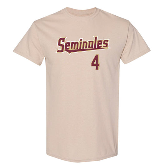 FSU - NCAA Football : DJ Uiagalelei - Replica Shersey T-Shirt