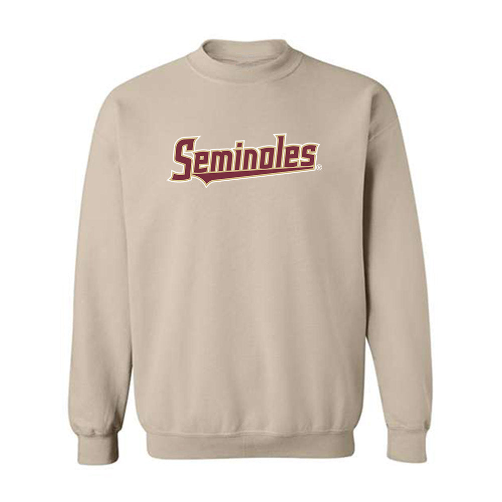 FSU - NCAA Men's Tennis : Justin Lyons - Replica Shersey Crewneck Sweatshirt