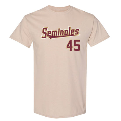 FSU - NCAA Baseball : Evan Chrest - Replica Shersey T-Shirt-0