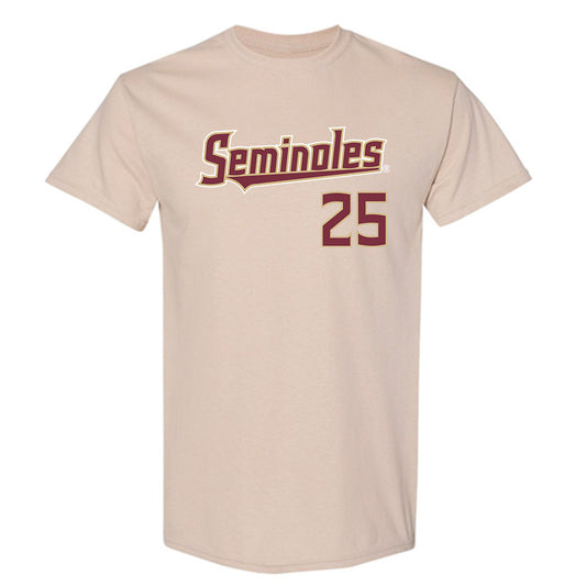 FSU - NCAA Baseball : Hunter Carns - Replica Shersey T-Shirt