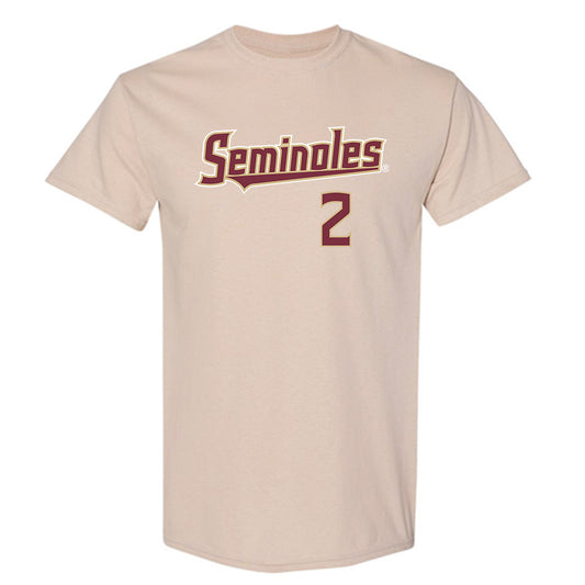 FSU - NCAA Baseball : Carter McCulley - Replica Shersey T-Shirt