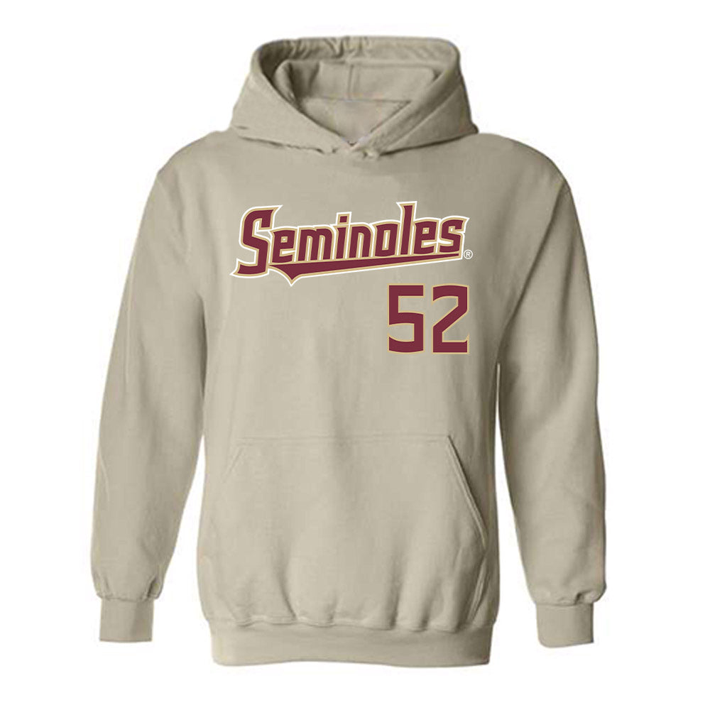 FSU - NCAA Football : Chavez Thompson - Replica Shersey Hooded Sweatshirt-0