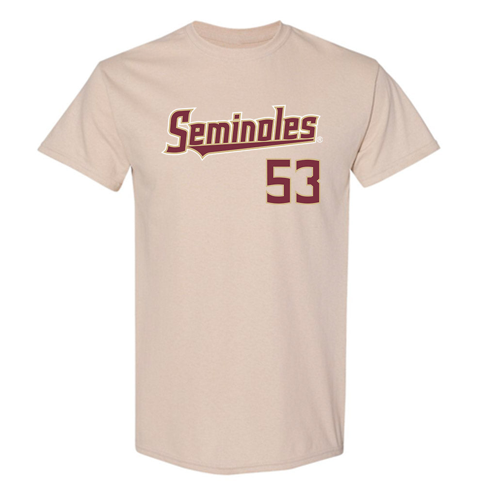 FSU - NCAA Football : Alexander Nocco - Replica Shersey T-Shirt-0