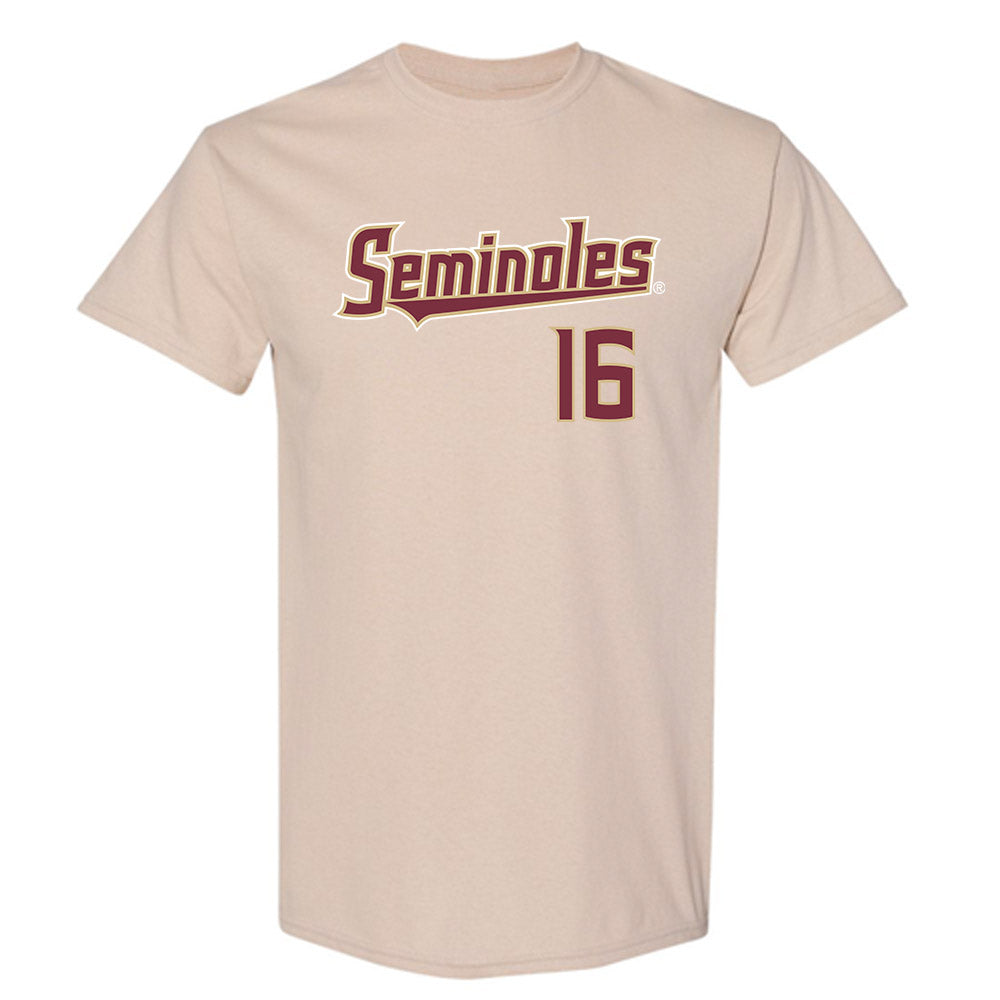 FSU - NCAA Softball : Averi Dockery - Replica Shersey T-Shirt-0