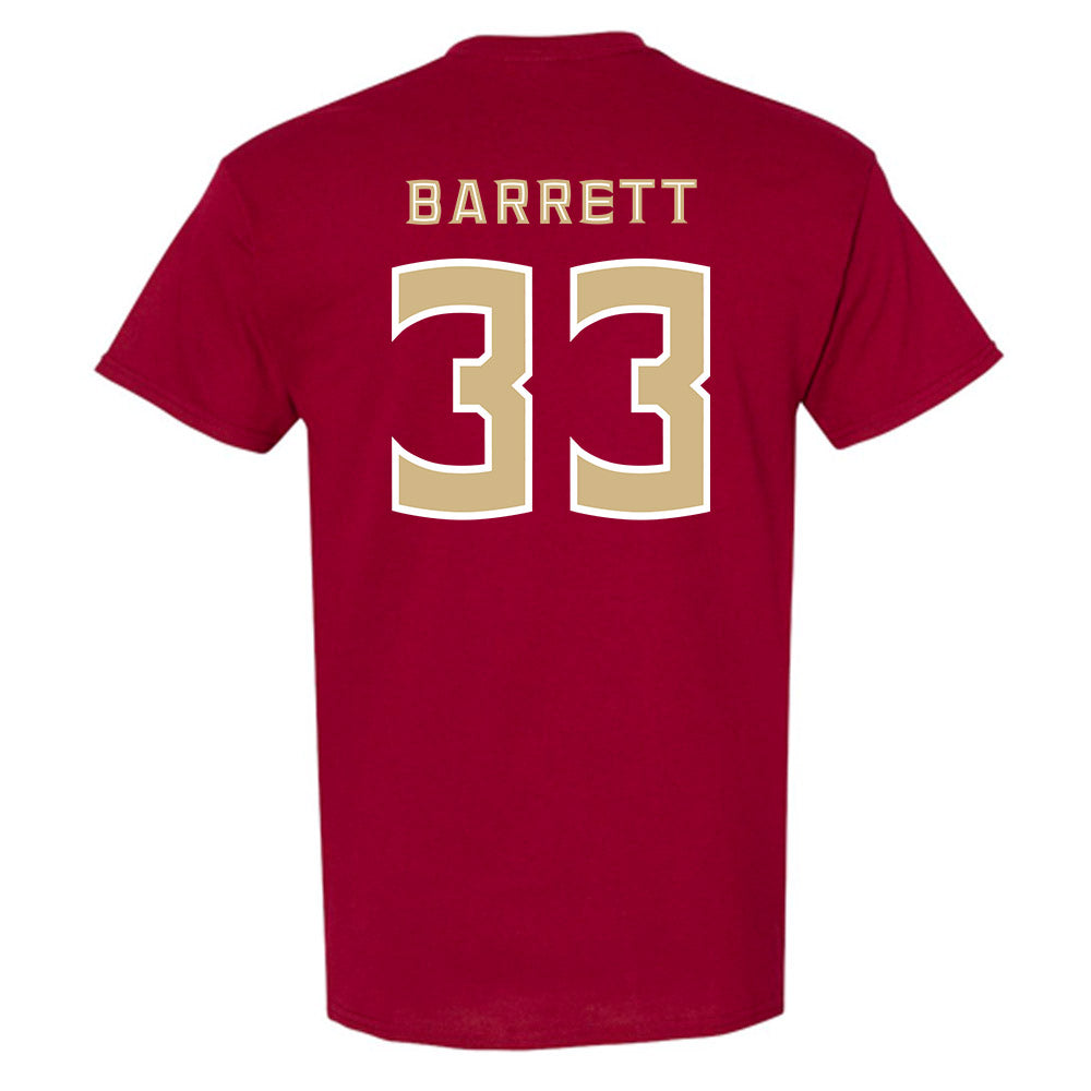 FSU - NCAA Baseball : Ben Barrett - Replica Shersey T-Shirt-1