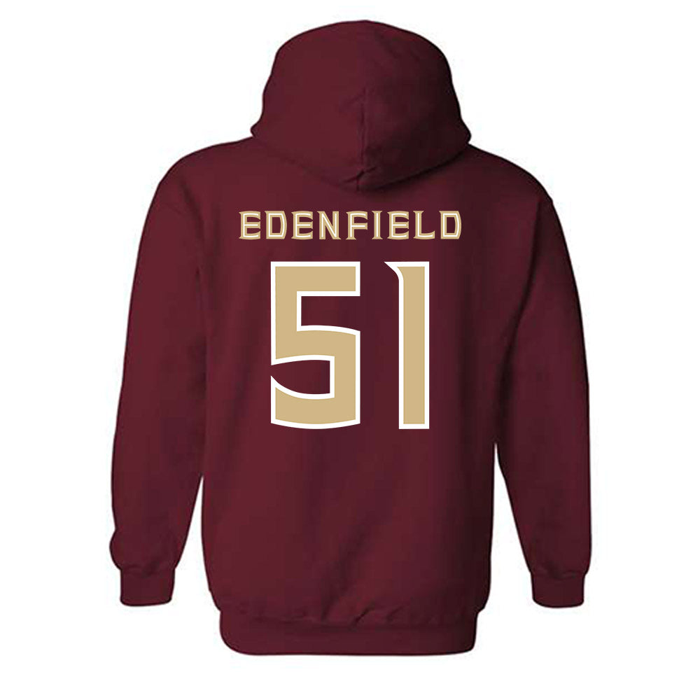 FSU - NCAA Softball : Michaela Edenfield - Replica Shersey Hooded Sweatshirt-1