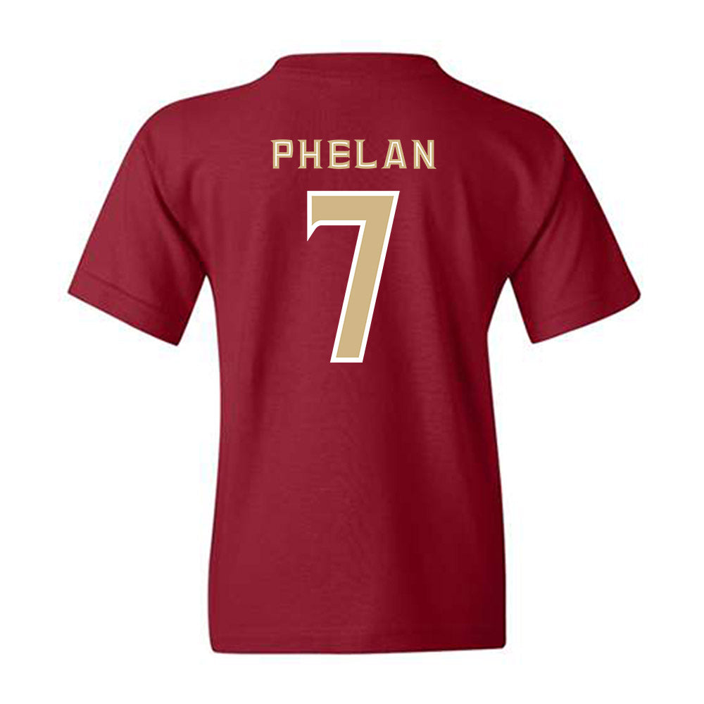 FSU - NCAA Women's Volleyball : kenna Phelan - Replica Shersey Youth T-Shirt-1