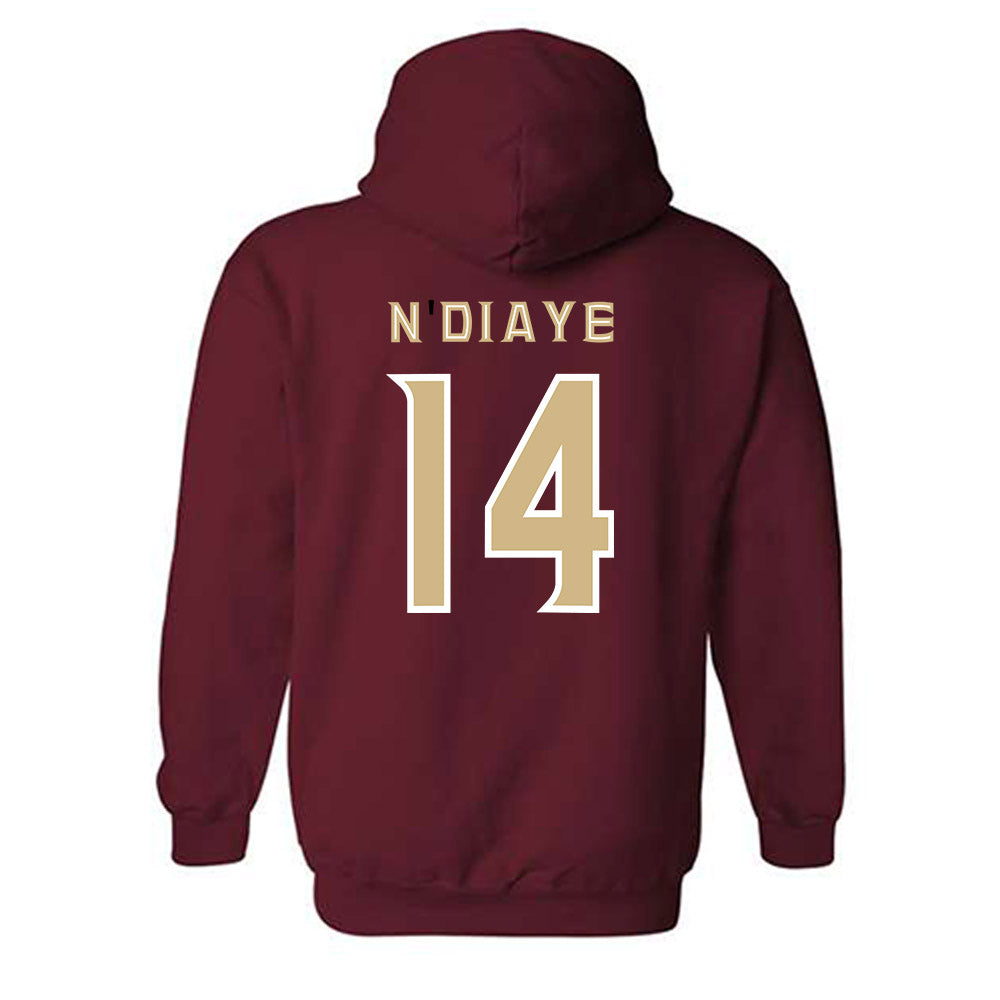 FSU - NCAA Women's Volleyball : Laila N'diaye - Replica Shersey Hooded Sweatshirt-1