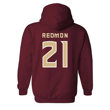 FSU - NCAA Football : Max Redmon - Replica Shersey Hooded Sweatshirt-1