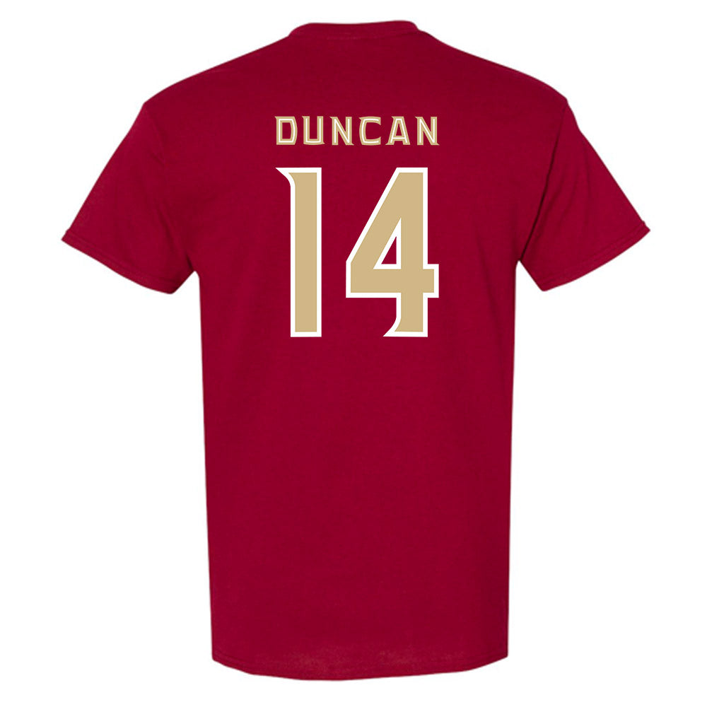 FSU - NCAA Baseball : Andrew Duncan - Replica Shersey T-Shirt-1