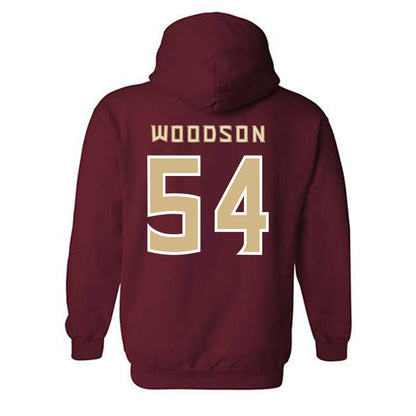 FSU - NCAA Baseball : Presley Woodson - Replica Shersey Hooded Sweatshirt-1