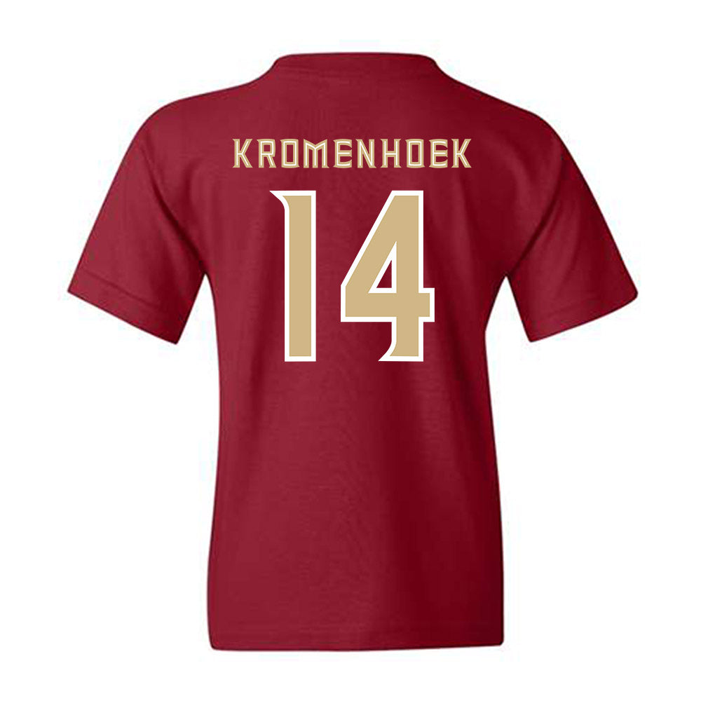 FSU - NCAA Football : Luke Kromenhoek - Replica Shersey Youth T-Shirt-1