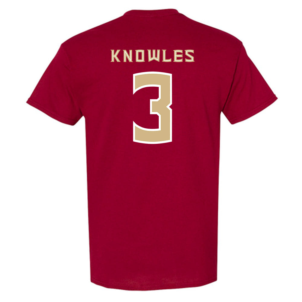 FSU - NCAA Football : Kevin Knowles - Replica Shersey T-Shirt-1