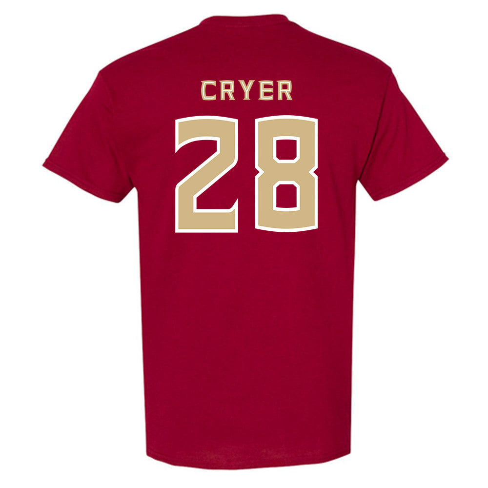 FSU - NCAA Football : Justin Cryer - Replica Shersey T-Shirt-1