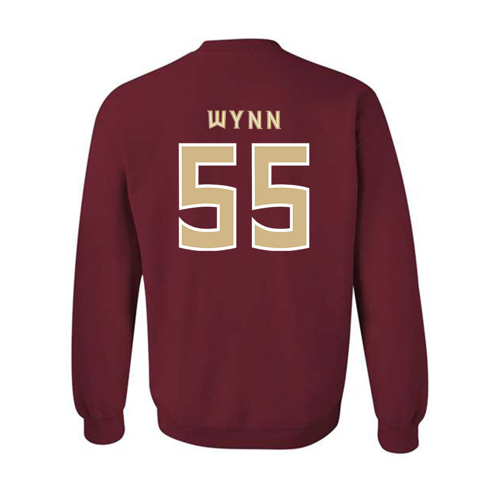 FSU - NCAA Football : Kevin Juju Wynn - Replica Shersey Crewneck Sweatshirt-1