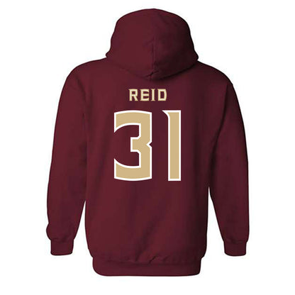 FSU - NCAA Softball : Makenna Reid - Replica Shersey Hooded Sweatshirt-1