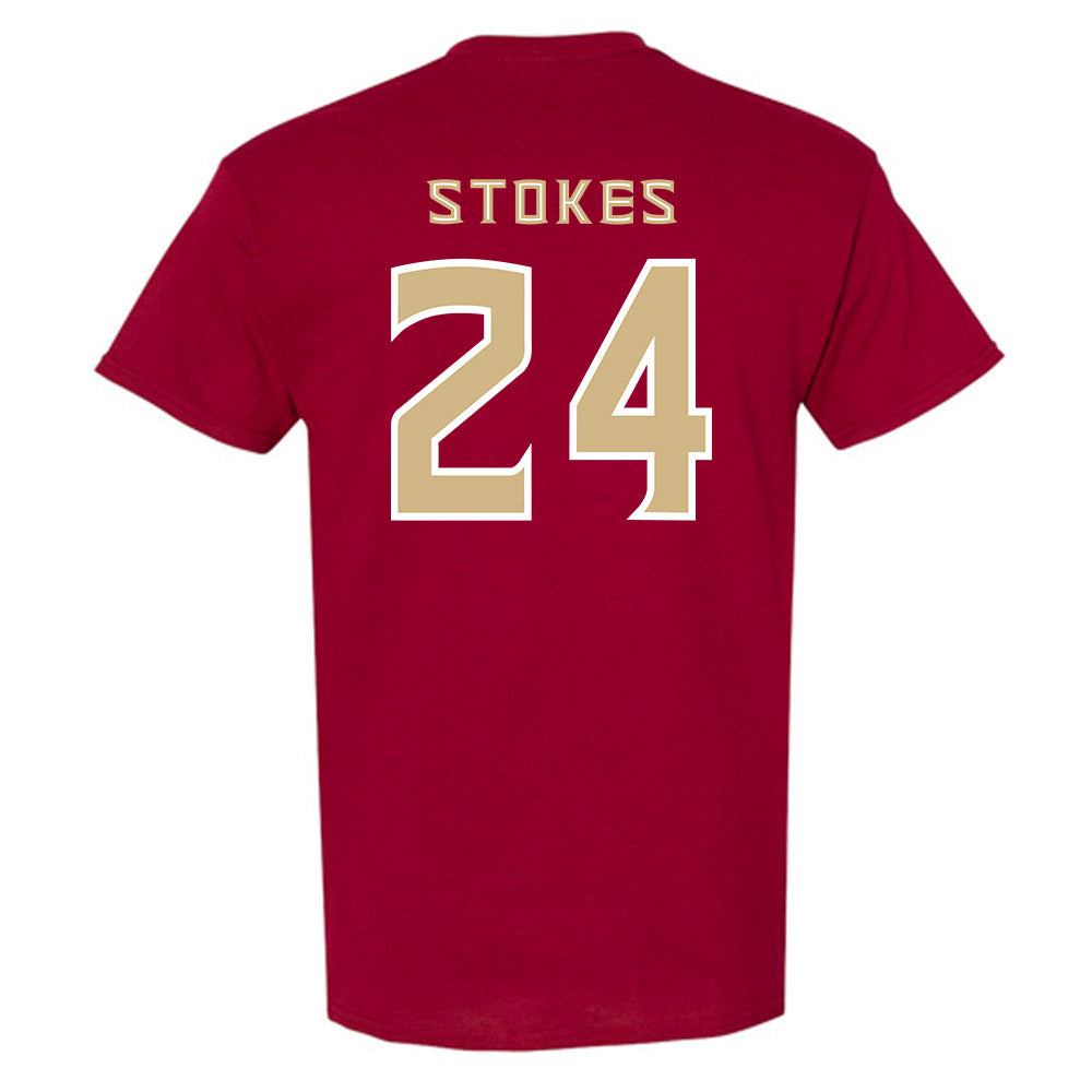 FSU - NCAA Baseball : Cole Stokes - Replica Shersey T-Shirt-1