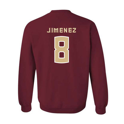 FSU - NCAA Women's Soccer : Mariangela Jimenez - Replica Shersey Crewneck Sweatshirt-1