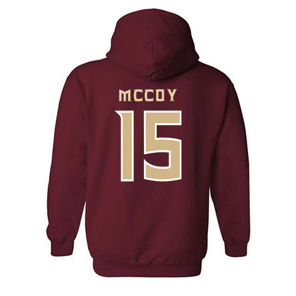 FSU - NCAA Football : LaWayne McCoy - Replica Shersey Hooded Sweatshirt-1