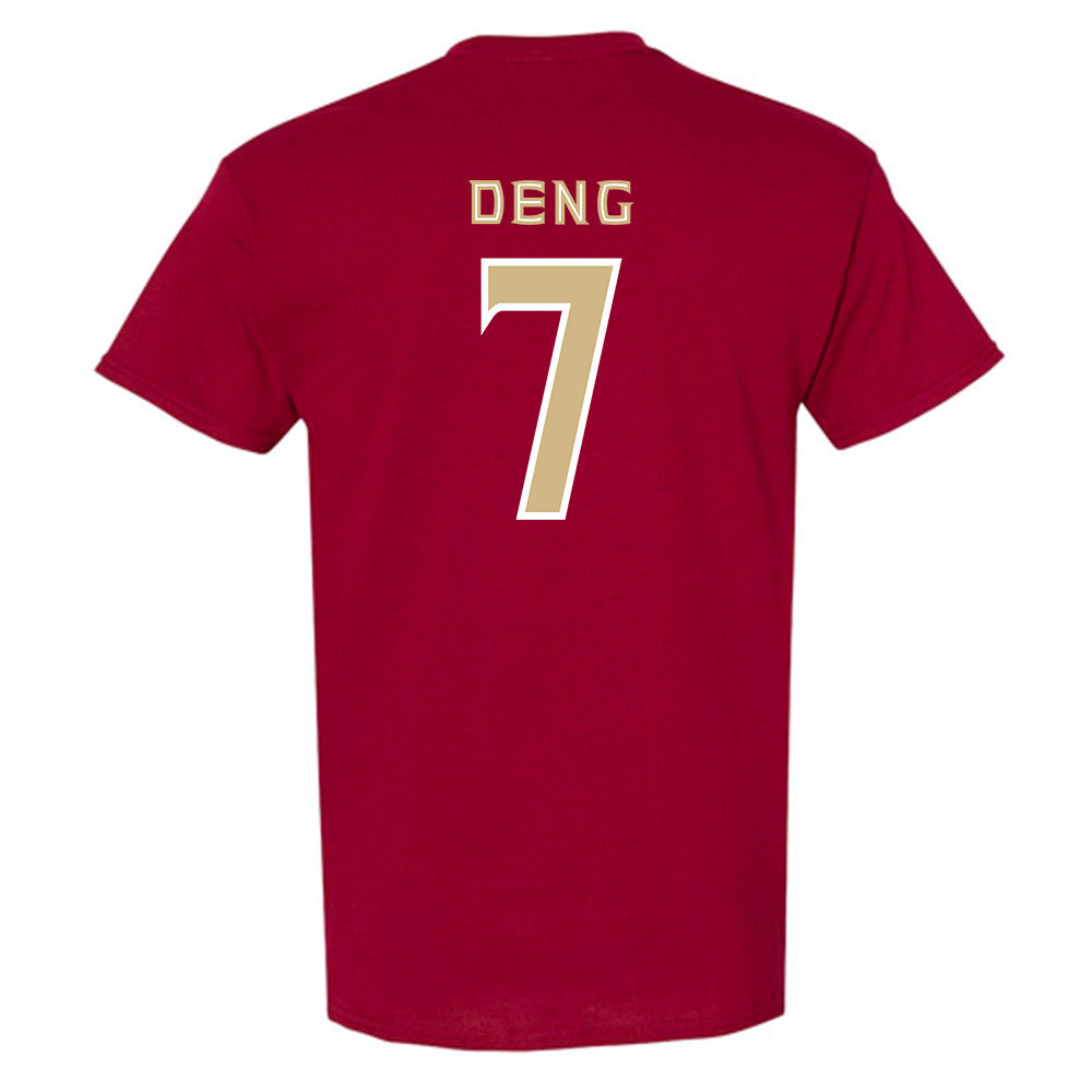 FSU - NCAA Men's Basketball : Jerry Deng - Replica Shersey T-Shirt-1