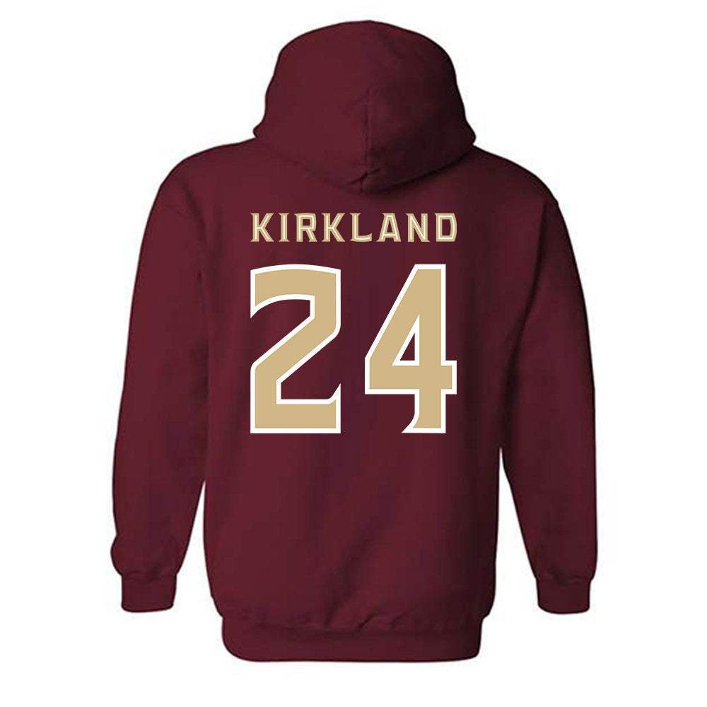 FSU - NCAA Football : KJ Kirkland - Replica Shersey Hooded Sweatshirt-1