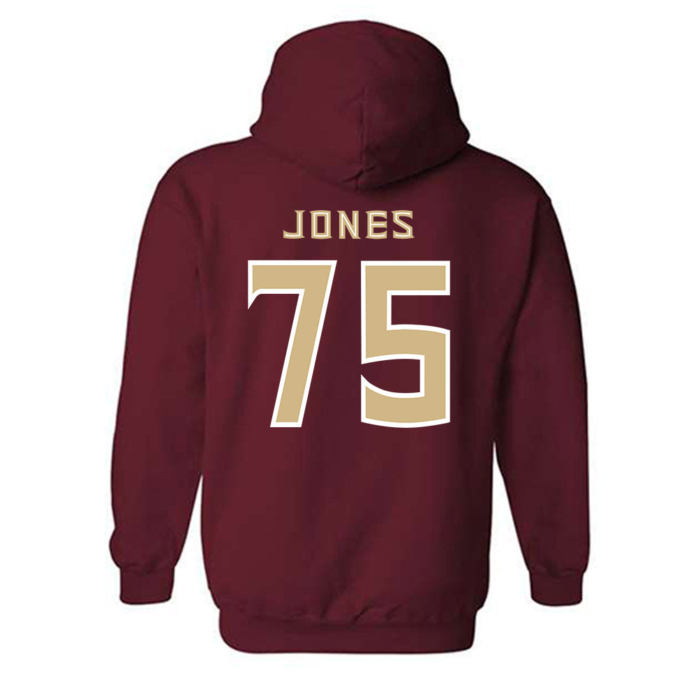 FSU - NCAA Football : Keiondre Jones - Replica Shersey Hooded Sweatshirt-1