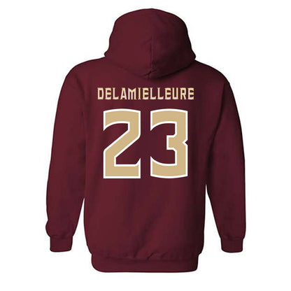 FSU - NCAA Baseball : Brody DeLamielleure - Replica Shersey Hooded Sweatshirt-1