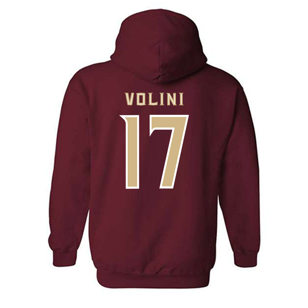 FSU - NCAA Baseball : Joey Volini - Replica Shersey Hooded Sweatshirt-1