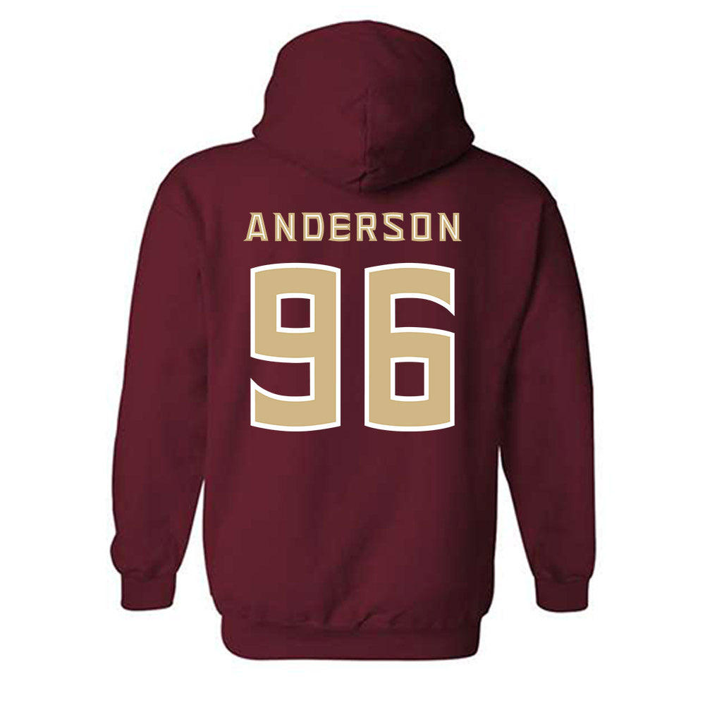 FSU - NCAA Football : Dante Anderson - Replica Shersey Hooded Sweatshirt-1