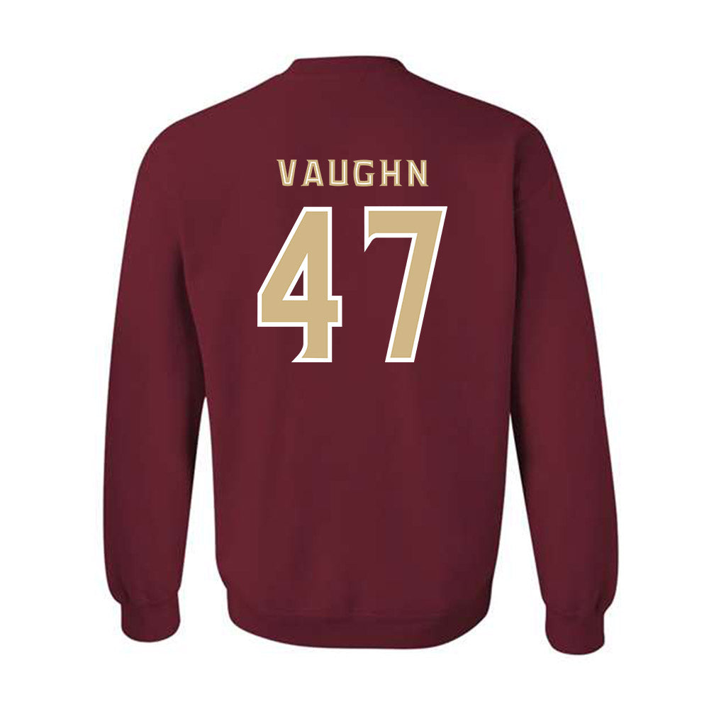 FSU - NCAA Baseball : Rhett Vaughn - Replica Shersey Crewneck Sweatshirt-1