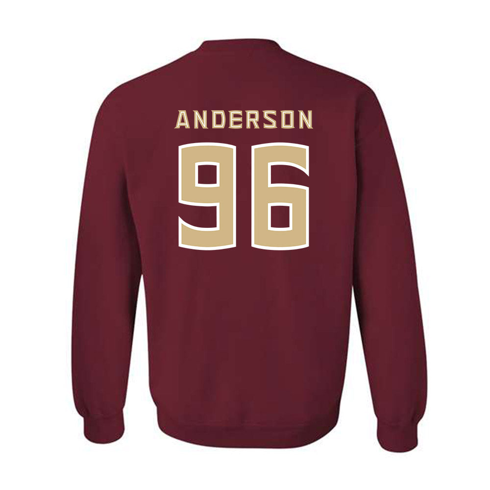 FSU - NCAA Football : Dante Anderson - Replica Shersey Crewneck Sweatshirt-1