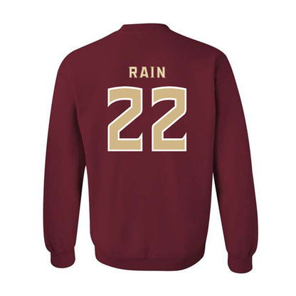 FSU - NCAA Women's Soccer : Claire Rain - Replica Shersey Crewneck Sweatshirt-1