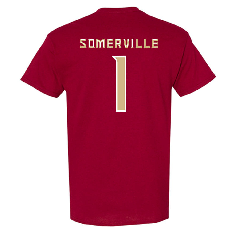 FSU - NCAA Men's Basketball : Martin Somerville - Replica Shersey T-Shirt-1