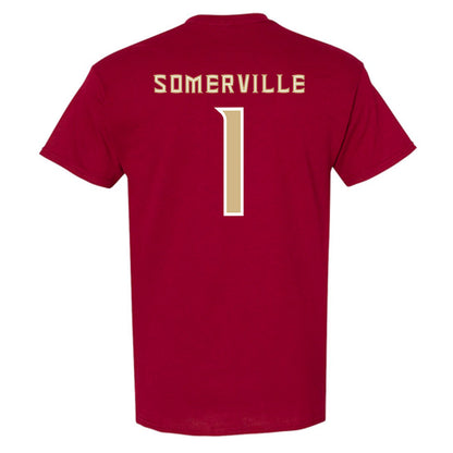 FSU - NCAA Men's Basketball : Martin Somerville - Replica Shersey T-Shirt-1