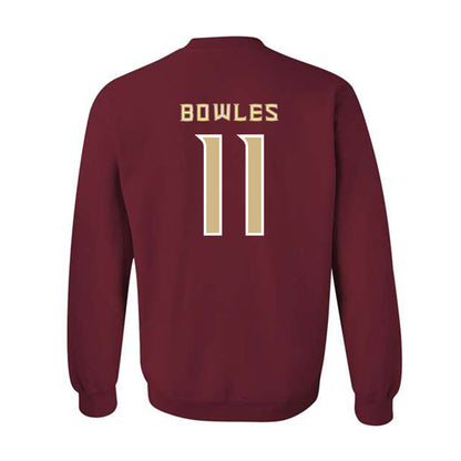 FSU - NCAA Women's Basketball : Sydney Bowles - Replica Shersey Crewneck Sweatshirt-1