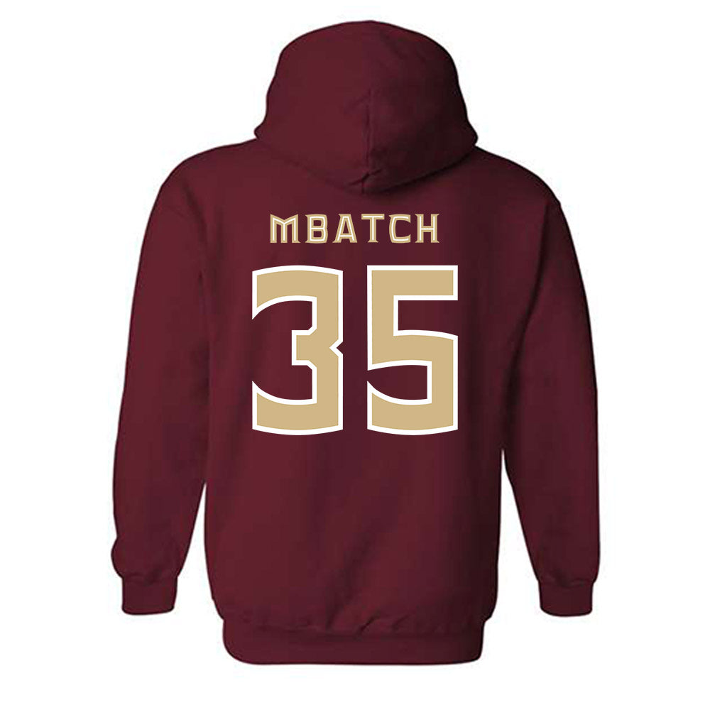 FSU - NCAA Men's Basketball : Alhagie waka Mbatch - Replica Shersey Hooded Sweatshirt-1