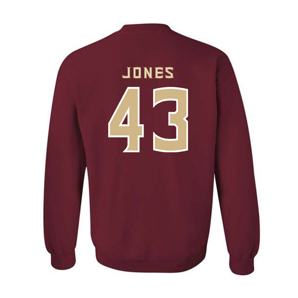 FSU - NCAA Men's Basketball : Jesse Jones - Replica Shersey Crewneck Sweatshirt-1