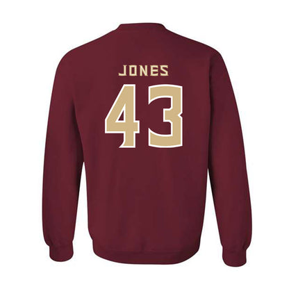 FSU - NCAA Men's Basketball : Jesse Jones - Replica Shersey Crewneck Sweatshirt-1