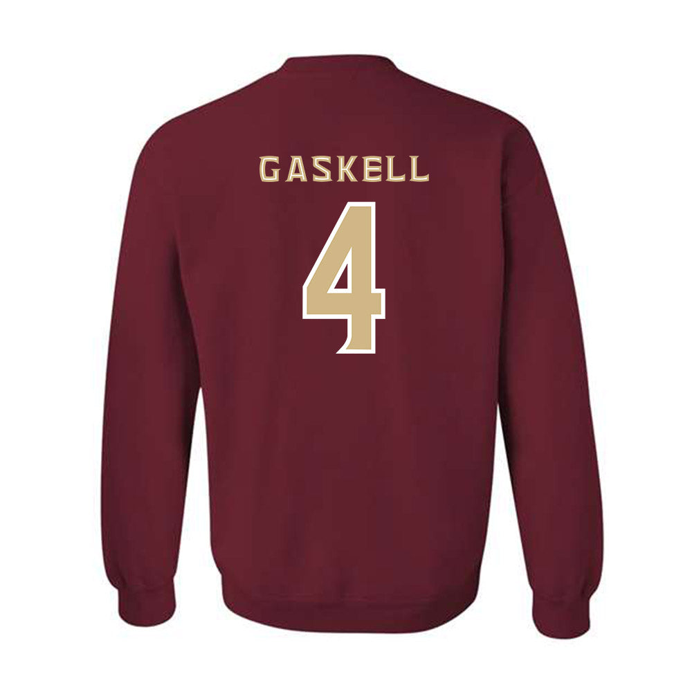 FSU - NCAA Softball : Marlee Gaskell - Replica Shersey Crewneck Sweatshirt-1