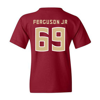 FSU - NCAA Football : TJ Ferguson Jr - Replica Shersey Youth T-Shirt-1