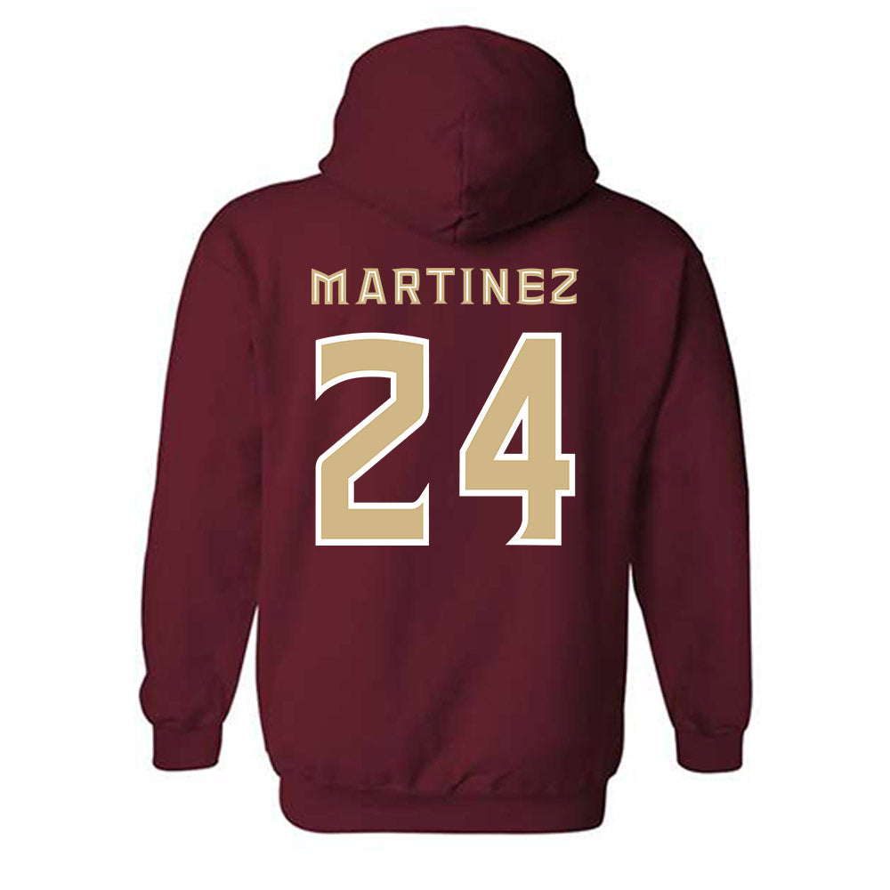 FSU - NCAA Baseball : Maison Martinez - Replica Shersey Hooded Sweatshirt-1