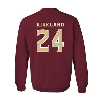 FSU - NCAA Football : KJ Kirkland - Replica Shersey Crewneck Sweatshirt-1