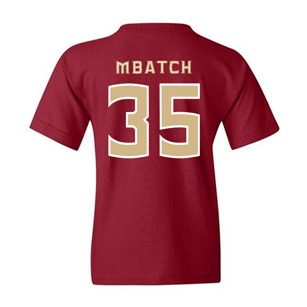 FSU - NCAA Men's Basketball : Alhagie waka Mbatch - Replica Shersey Youth T-Shirt-1